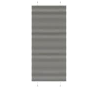 vidaXL Pleated Blind Anthracite 90x200 cm Fabric Width 89.4 cm Polyester
