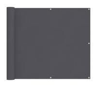 (anthracite, 90 x 500 cm) vidaXL Balcony Screen Outdoor Privacy Screen Fence Patio Screen Oxford Fabric