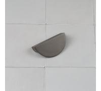 Handle & Home 64mm Dark Grey Half Moon Kitchen Cupboard Handle Cabinet Drawer Door Pull Dark Anthracite Design