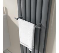 Anthracite Designer Towel Holder for Steel & Electric Radiators - 320mm
