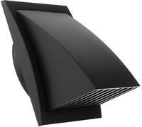Anthracite Duct Cowl 190mm X 190mm / 125mm