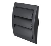 Anthracite Duct Gravity Flaps 150mm X 150mm / 100mm Vent Cover