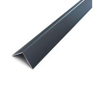 Anthracite Durable 2.44M (96.06inch) PVC Trim for Edges & Corners Upgrade Your Home or Office with Perfect 90 Degree Angles - 70x70mm Sizes With 2MM Wall Thickness TMW Profiles (70x70mm)