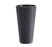 Anthracite Flower Pot 530mm x 300mm Slim Tall Flowerpot Planter