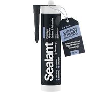 Hybrid Polymer Sealant & Adhesive Waterproof Anti Mould Shower Bath Construction All-In-One - 1 Pack Hemway Grey One Size