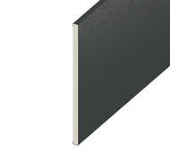 Anthracite Grey Plain Soffit Board 400mm x 5m Length