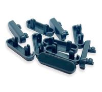 Anthracite Grey RAL7016 Upvc Replacement Drainage Caps Weep Hole Drainage Covers uPVC Double Glazing Caps (Moudlings) - 10 Pack