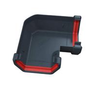 Anthracite Grey Square Gutter 90 Degree Angle, Freeflow 114mm Rain Water Systems