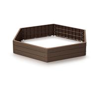(Anthracite, Oval 130cm x 150cm) Garden Raised Grow Beds -STRONG- Various Sizes Vegetable Herb BOX Planter Trough