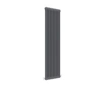 Anthracite Radiator Traditional 2 Column Radiator Horizontal Radiators Cast Iron Style 1800x470mm Central Heating Interior Design