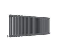 Anthracite Radiator Traditional 2 Column Radiator Horizontal Radiators Cast Iron Style 600x1460mm Central Heating Interior Design