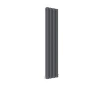 Anthracite Radiator Traditional 3 Column Radiator Horizontal Radiators Cast Iron Style 1800x380mm Central Heating Interior Design
