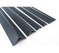 ANTHRACITE Ral 7016 Plastic PVC Corner 90° 1 Meter Angle Wall Guard Edge Protector TMW Profiles (40mm x 40mm x 1M)