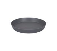 Anthracite Round Plant Saucer 30cm Indoor Outdoor Recycled Plastic Pot Tray