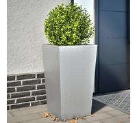 vidaXL Garden Planters 2 pcs 35x35x75 cm Corten (Weathering) Steel
