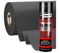 Anthracite Van Lining Carpet 4 Way Stretch Camper Conversion Trim - 12 Metre x 2 Metre Includes Glue