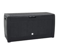 (anthracite) vidaXL Garden Storage Box Outdoor Cushion Deck Chest Patio Tool Pillow Chest