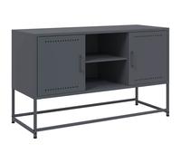(anthracite) vidaXL TV Cabinet TV Stand Media Unit TV Unit Entertainment Centre Pink Steel