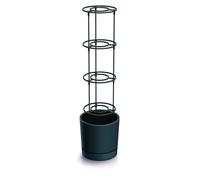 (Anthracite, W29.2cm x H28.3cm) Home Grower Pot Tomato Growing Support Garden Indoor Outdoor Lid 14.5L & 35L
