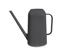 Anthracite Watering Can 1.7L Indoor Narrow Spout Ribbed Design