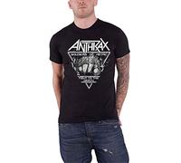 Anthrax ANTHTEE15MB03 T-Shirt, Black, Large