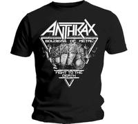 Anthrax ANTHTEE15MB03 T-Shirt, Black, Large