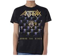 Anthrax T-Shirt Among The Kings Unisex Black L