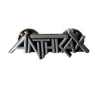 Anthrax Band Logo Pin Badge One Size