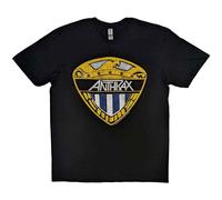 Anthrax Eagle Shield T-Shirt in Black | Size: Small Anthrax Black S
