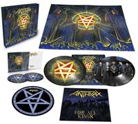 ANTHRAX - FOR ALL KINGS PICTURE VINYL LP + 2 CD DIGIPACK BOX LIMITED NEW