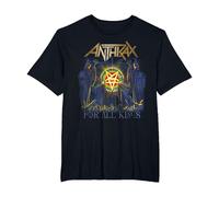 Anthrax for All Kings T-Shirt, Men's Big and Tall, Black, 4X Tall