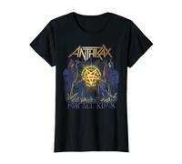 Anthrax for All Kings T-Shirt, Women, Black, X-Large