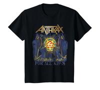 Anthrax for All Kings T-Shirt, Youth, Black, X-Small