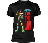 Anthrax I Am The Law t Shirt Schwarz Herren(X-Large)