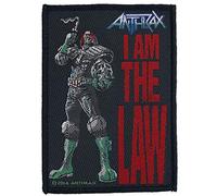 Anthrax I Am The Law Unisex Patch multicolour,