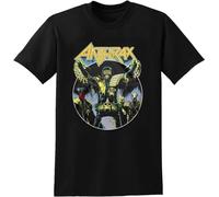 Anthrax Judge Dredd Film Sci-Fi Action T-Shirt Mens Unisex Black Tees Size 4XL
