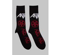 Anthrax Pentathrax Logo Pattern Ankle Socks