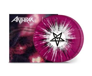 ANTHRAX - SOUND OF WHITE NOISE TRANSPARENT VIOLET WHITE BLACK 2 VINYL LP NEW