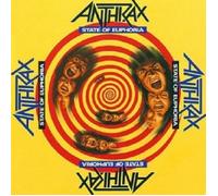 ANTHRAX - STATE OF EUPHORIA CD 10 TRACKS HARD 'N' HEAVY / THRASH METAL NEW