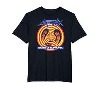 Anthrax State of Euphoria T-Shirt, Men's Big and Tall, Black, 3X Tall