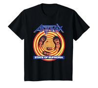 Anthrax State of Euphoria T-Shirt, Youth, Black, 4T