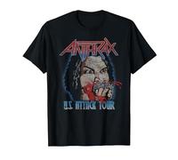 Anthrax U.S Attack Tour T-Shirt, Men, Black, XX-Large