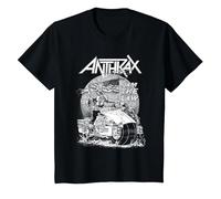AnthraxI'am The Law T-Shirt, Youth, Black, X-Small