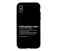 Anthropology Major Dictionary Definition University Student Case for iPhone X/XS