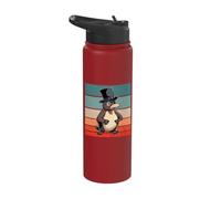 Anthropomorphic Platypus Gentleman Platypus Stainless Steel Insulated Water Bottle