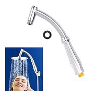 ANTHYTA Shower Extension Arm,Rainfall Shower Extension Replacement,Showers Head Extender,Plastic Showers Head Extension,Easy to Fit,Adjustable Shower Arm for Bath Rain Shower Head