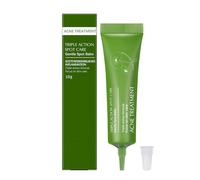 Anti Acne Face Cream, 3X Centella Face Ance Gel, Spot Cream for Acne Treatment and Spot Treatment Shrink Pores, Acne Scars Recovery, Control Sebum Secretion, Relieves Redness &Anti-Bacterial