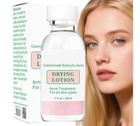 Anti-Acne Serum & Drying Lotion - Fast-Acting Treatment to Dry Blemishes, Shrink Pimples & Soothe Redness. Gentle Formula for Teens, Women & Men - Achieve Clear, Healthy Skin