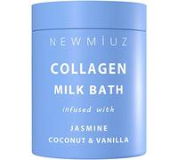 Anti Aging Collagen Milk Bath Soak Moisturize & Soften Skin - Coconut Vanilla Jasmine Luxury Spa Bubble Bath Salt Mother's Birthday Christmas Relaxation Gifts for Women Perfect Stocking Stuffers