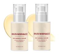 Anti-aging Eye Cream with 4% Retinal Liposome and Fermented Bean, Retinal Serum with 2% Retinal Liposome and Black Ginseng for Face, Anti-Aging Serum for Lines and Wrinkles (30ml, Retinol Serum*2)